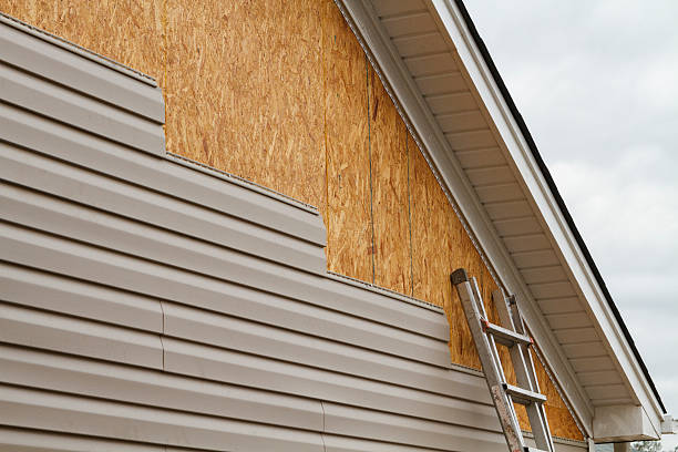 Professional Wood Siding technician working in Sanford, NC